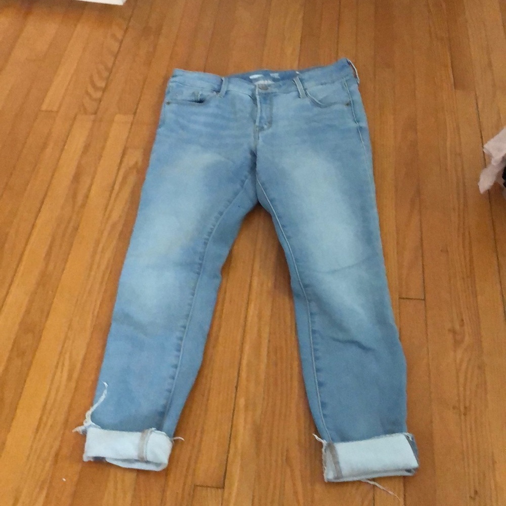 cute cuffed jeans
